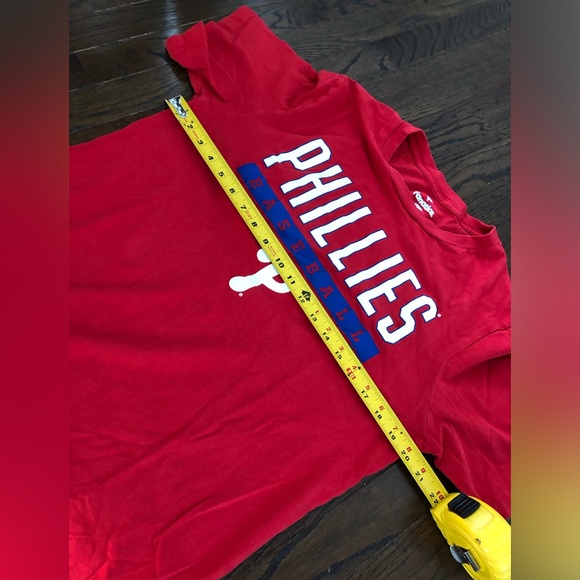Fanatics Men’s L Philadelphia Phillies Red Short-Sleeve Licensed T-Shirt - EUC! - Picture 6 of 7